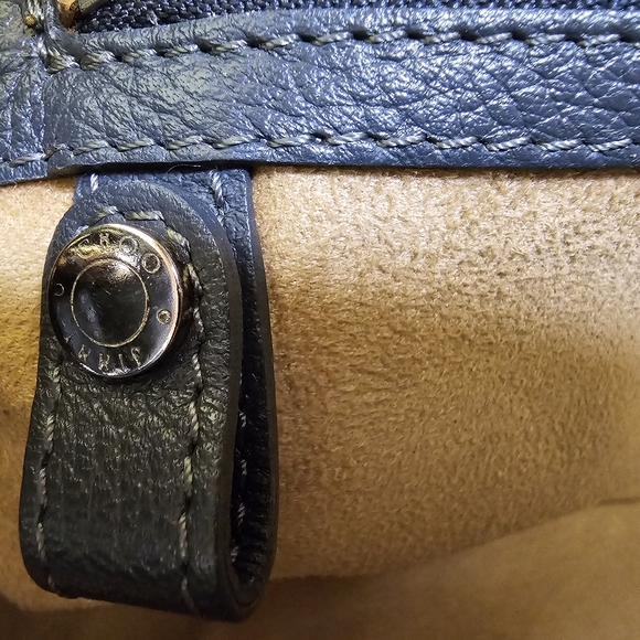 JIMMY CHOO Rosalie Grainy Calfskin Leather Satchel Bag - Picture 10 of 17